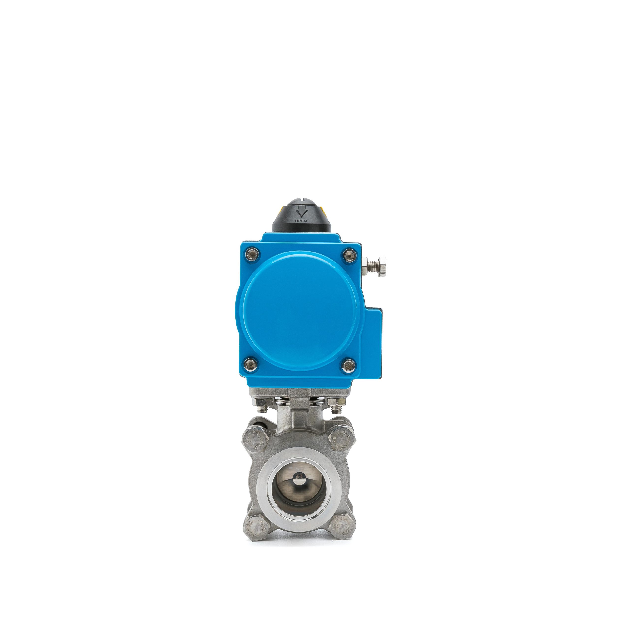 Sanitary Pneumatic 3-Piece Vacuum Ball Valve - Image 5
