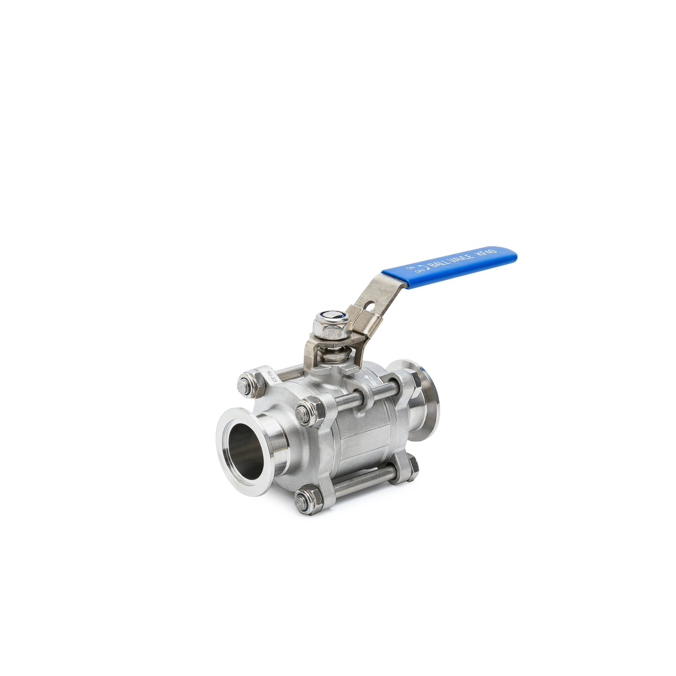 Sanitary 3-Piece Vacuum Ball Valve