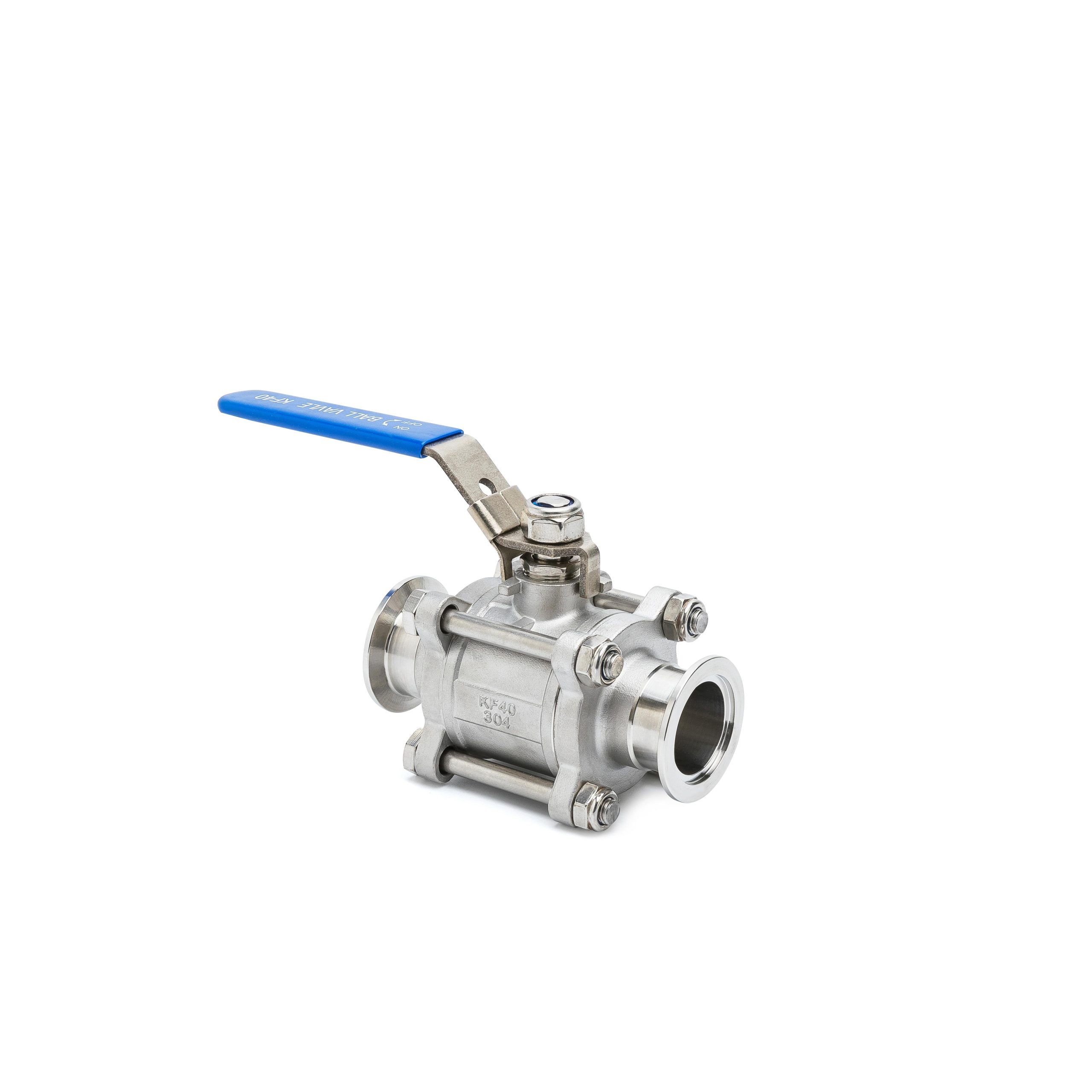 Sanitary 3-Piece Vacuum Ball Valve - Image 4