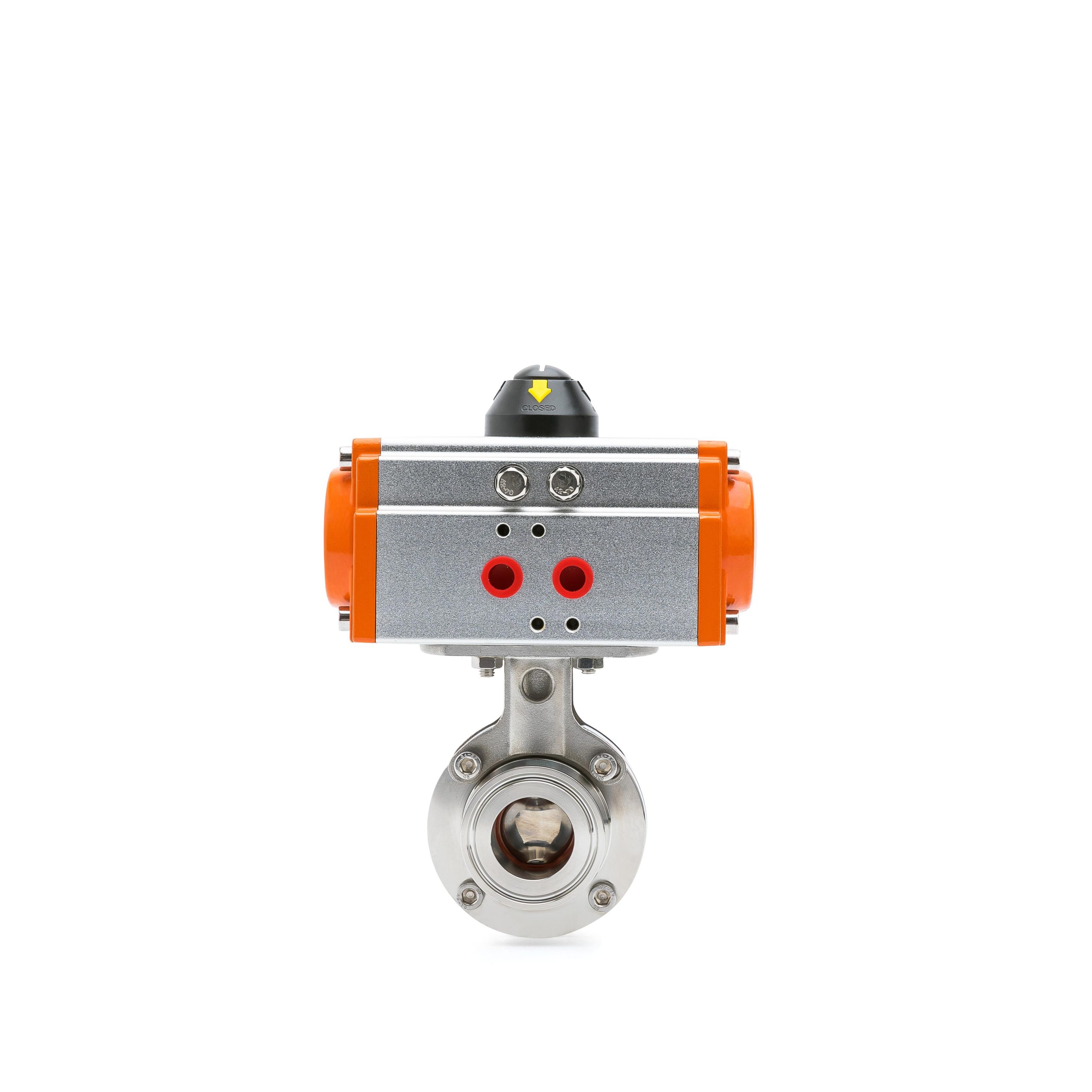 Sanitary Pneumatic Quick-Install Butterfly Valve