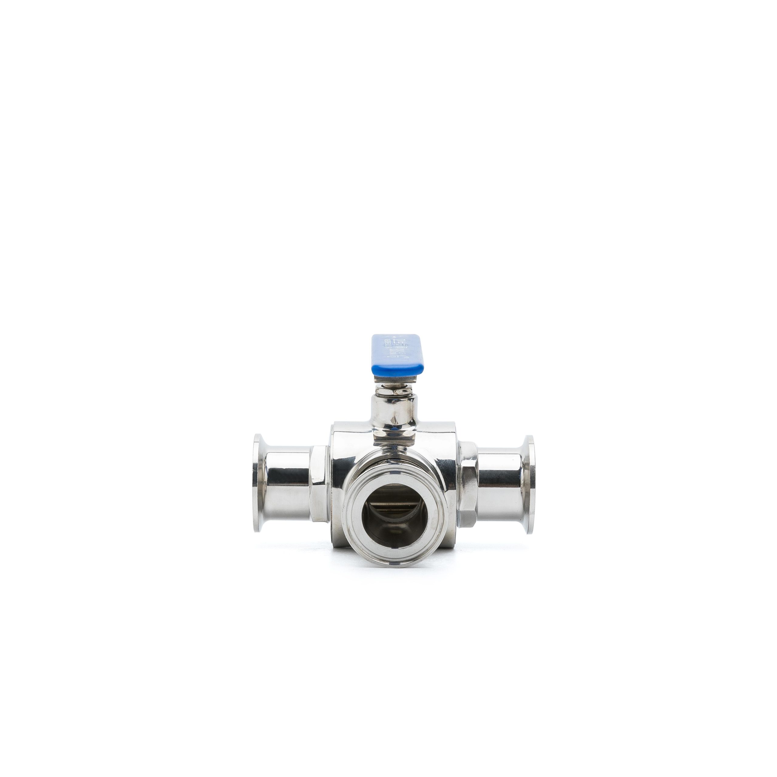 Sanitary 3-Way Quick-Install Ball Valve - Image 4