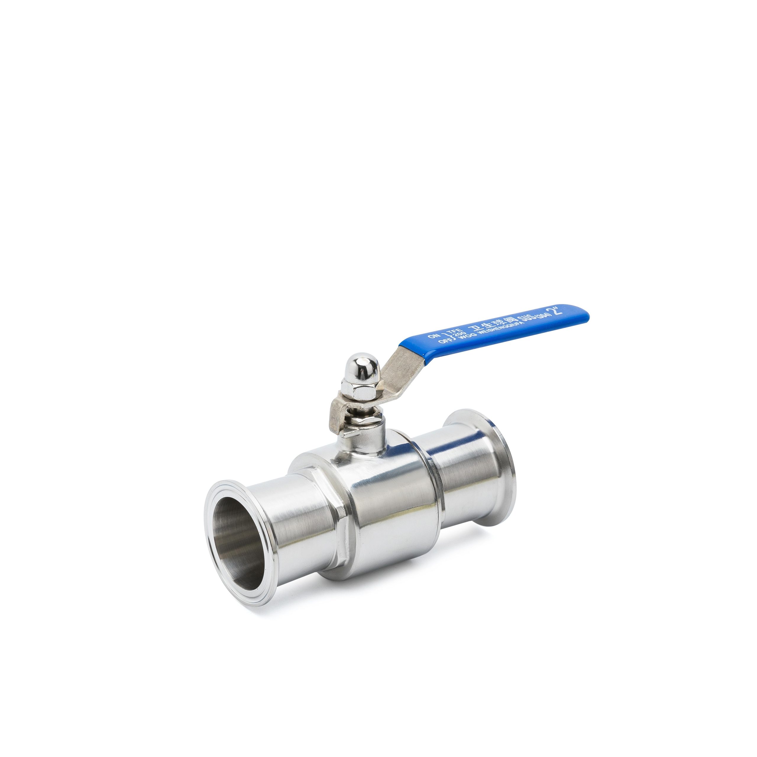 Sanitary Quick-Install 2-Piece Ball Valve