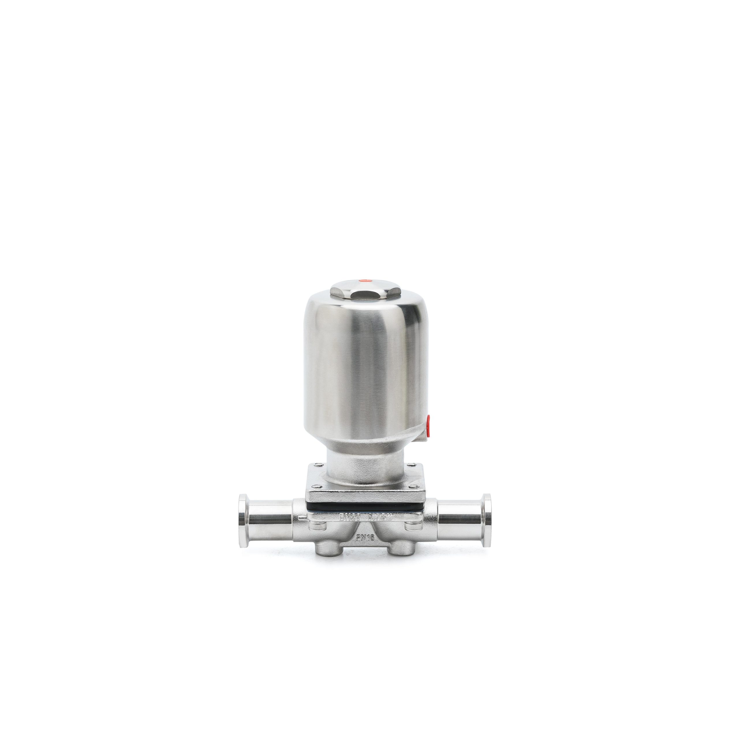 Sanitary Steel Head Pneumatic Diaphragm Valve