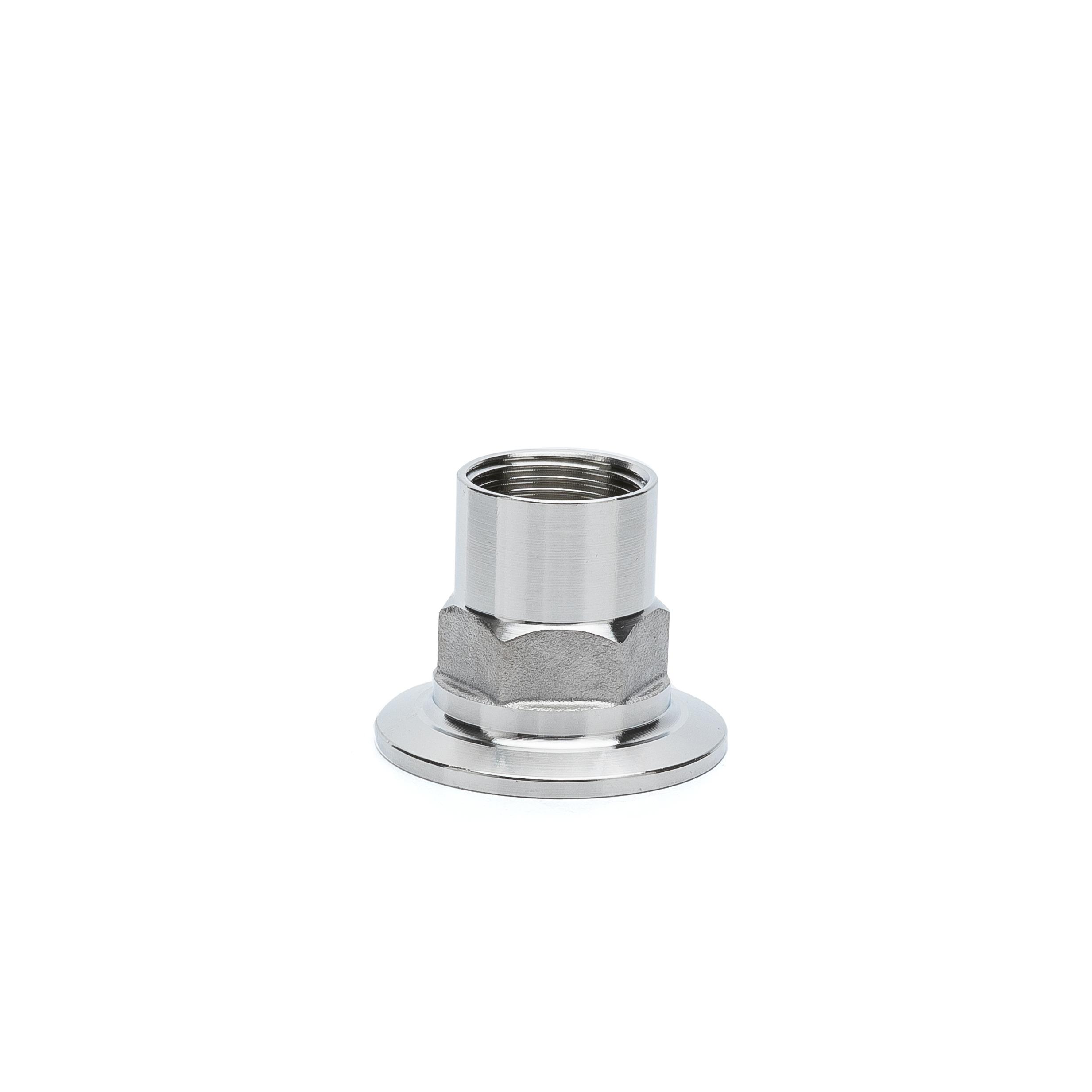 Sanitary Hexagon Tri-Clamp Female Threaded Adapter - Image 5