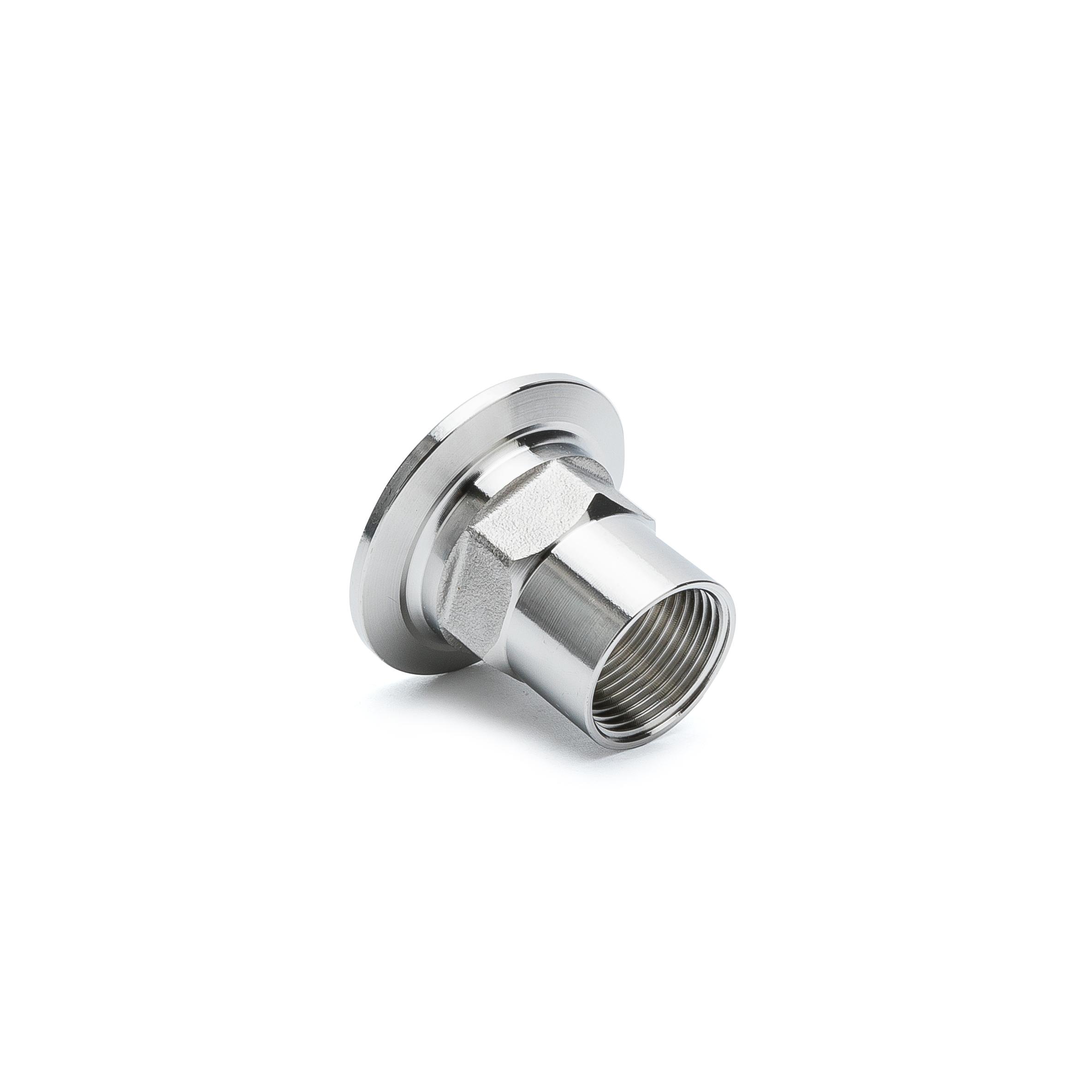 Sanitary Hexagon Tri-Clamp Female Threaded Adapter - Image 3