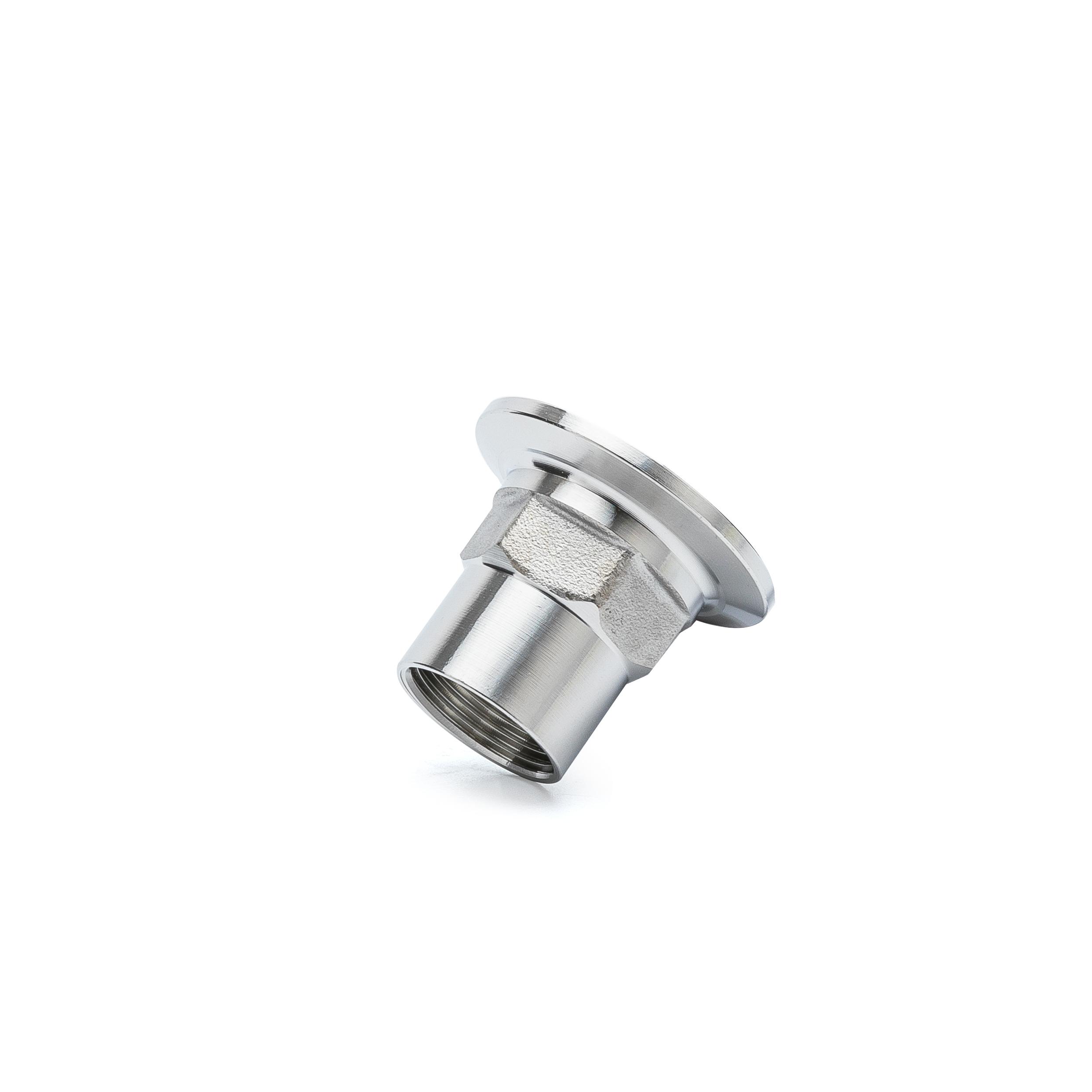 Sanitary Hexagon Tri-Clamp Female Threaded Adapter - Image 2