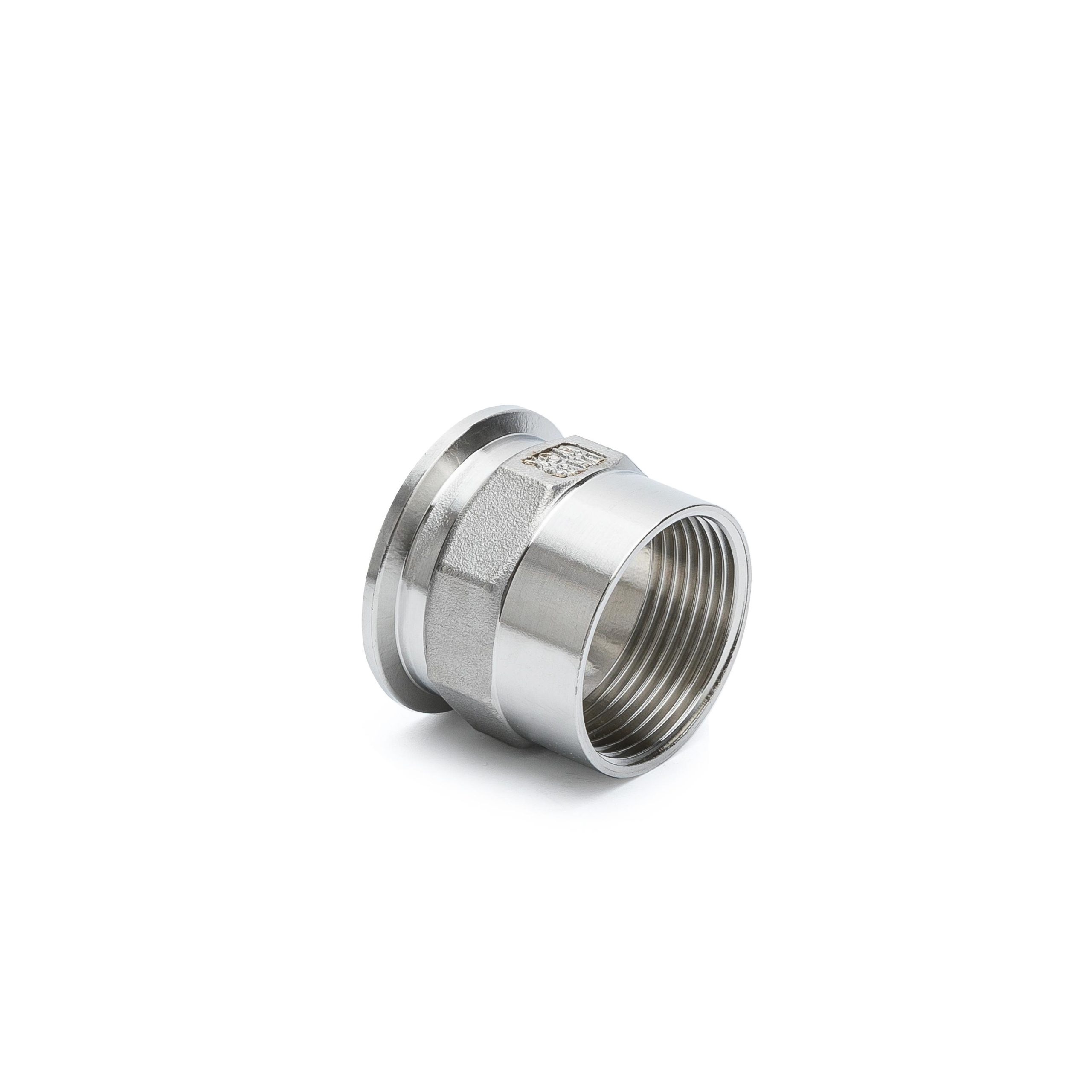 Sanitary Hexagon Tri-Clamp Female Threaded Adapter - Image 7