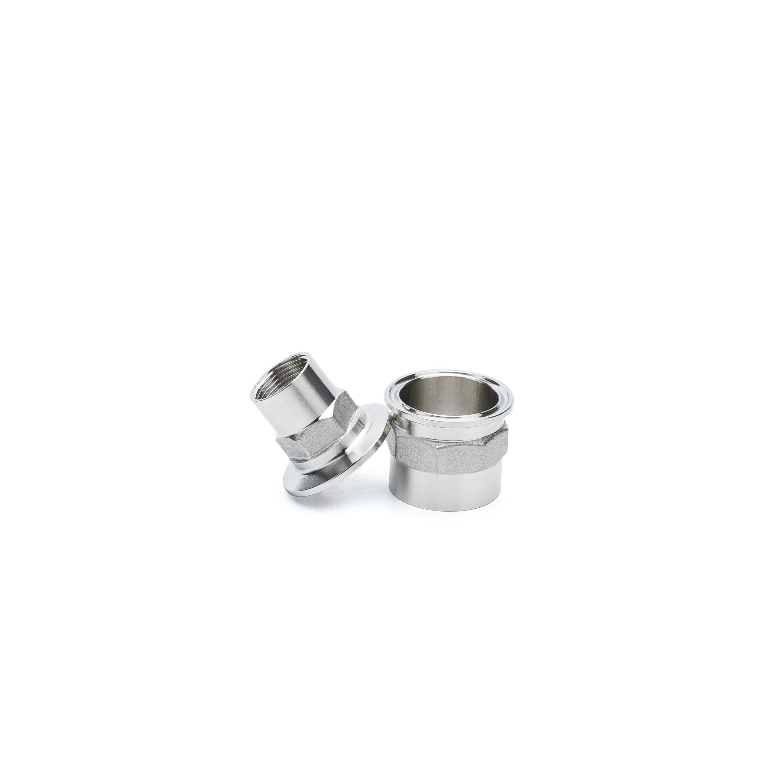 Sanitary Hexagon Tri-Clamp Female Threaded Adapter