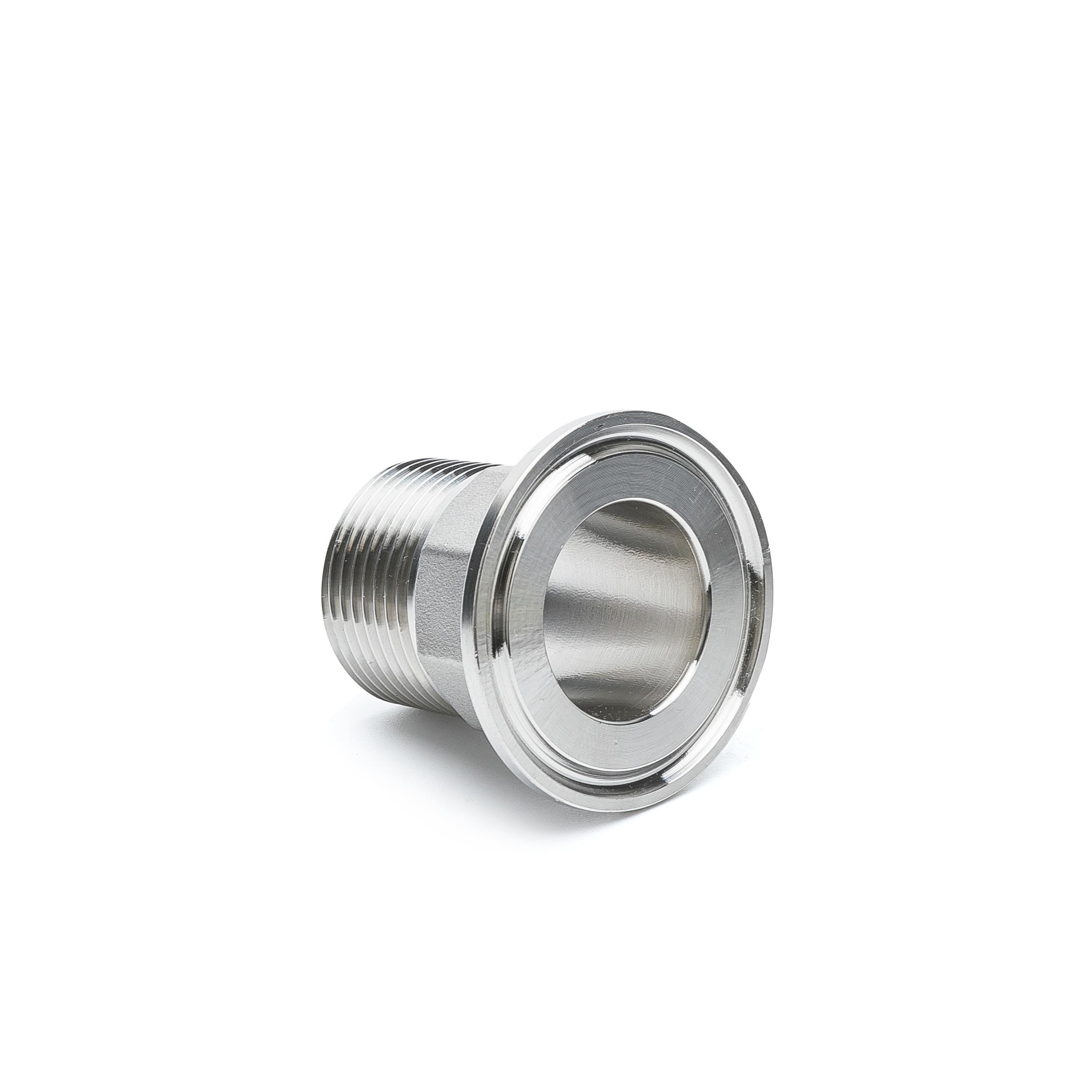Sanitary Hexagon Tri-Clamp Male Threaded Adapter - Image 6