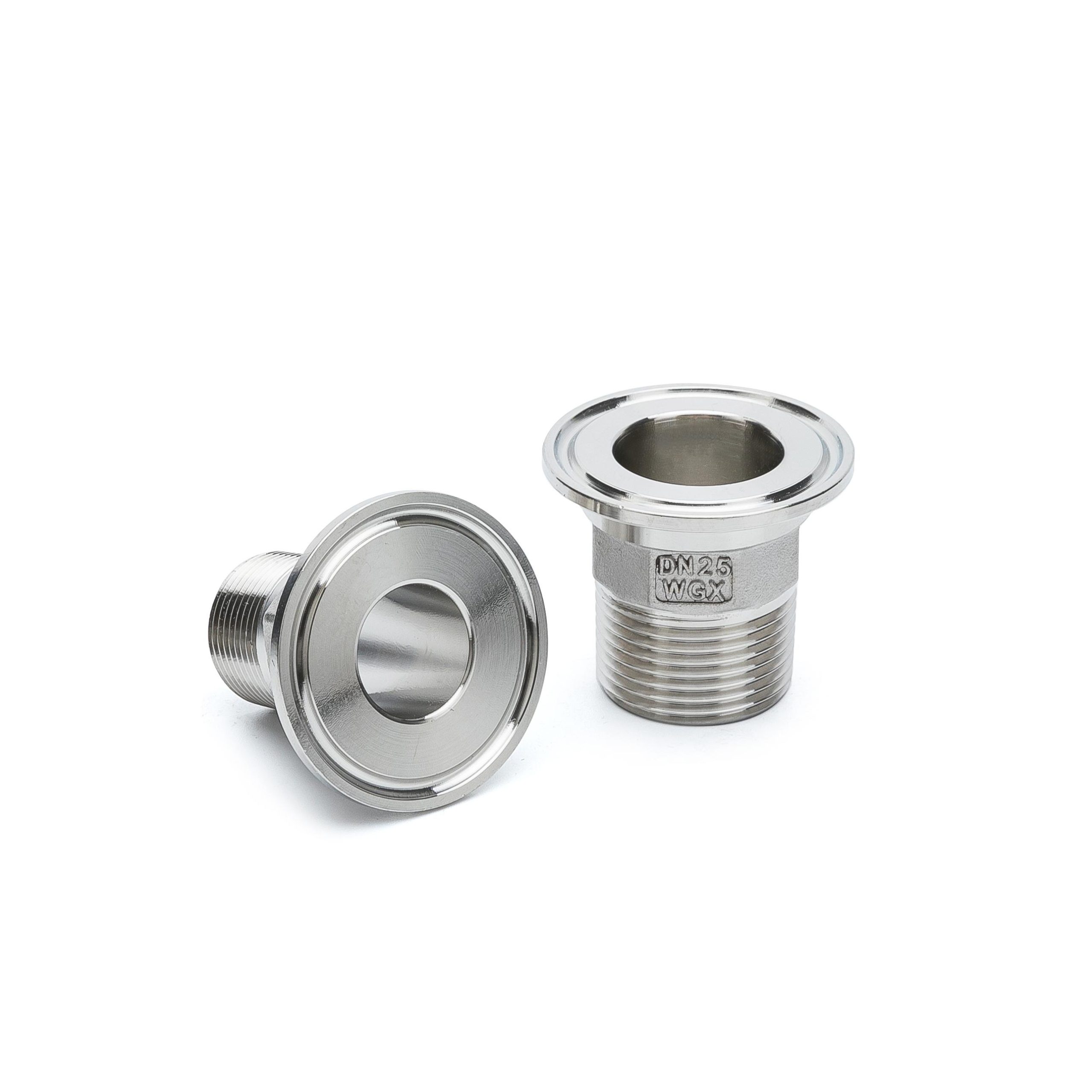 Sanitary Hexagon Tri-Clamp Male Threaded Adapter - Image 10