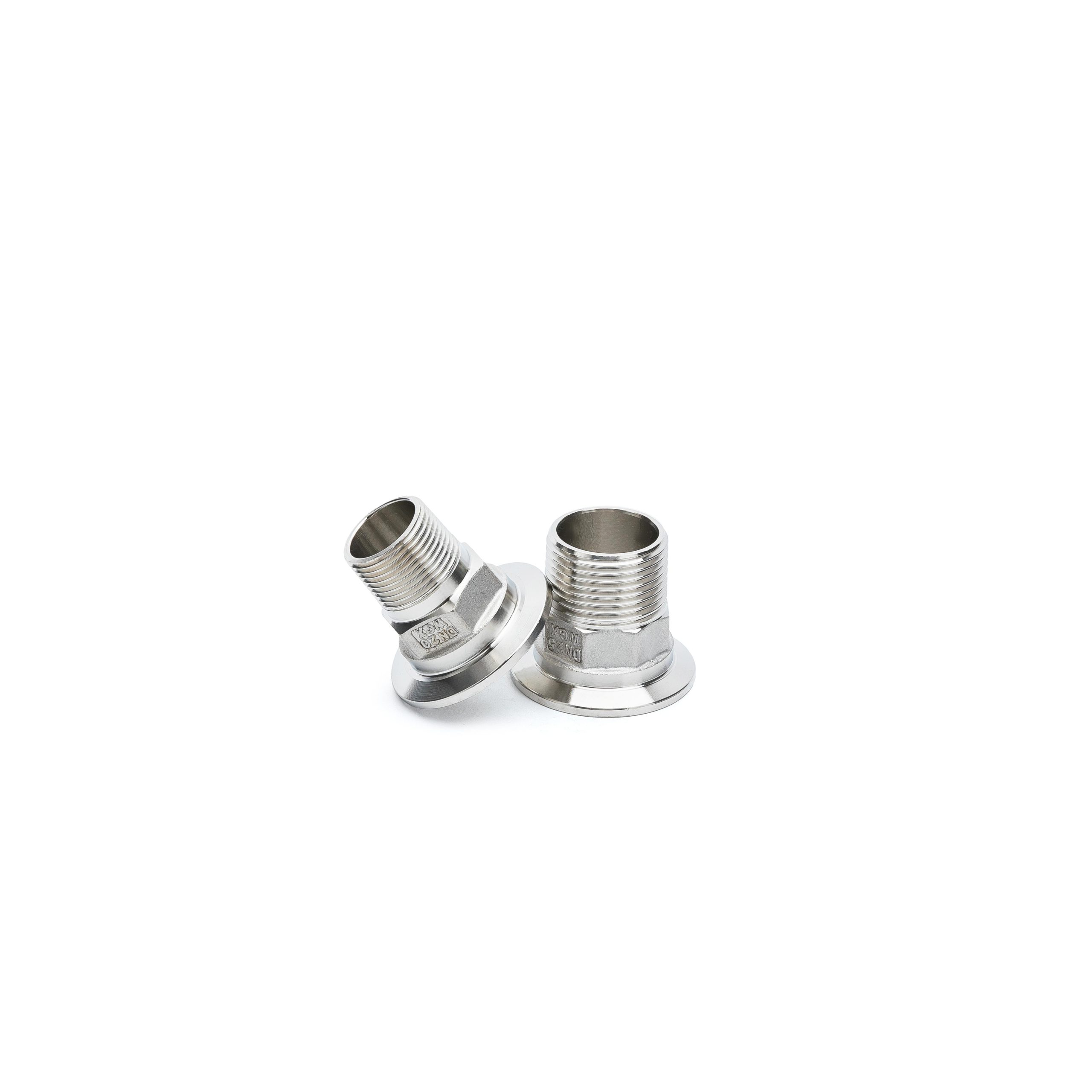 Sanitary Hexagon Tri-Clamp Male Threaded Adapter - Image 7